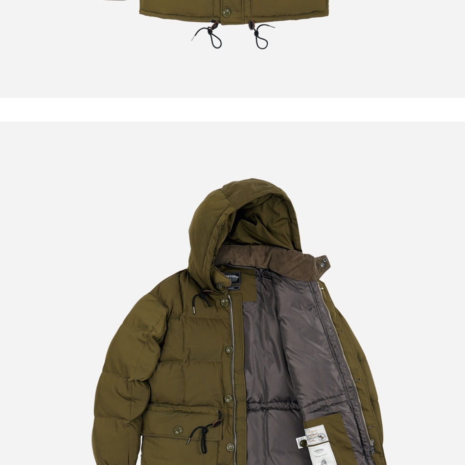 百帮-프리즘웍스(FRIZMWORKS) KARAKORAM GOOSE DOWN PARKA _ OLIVE